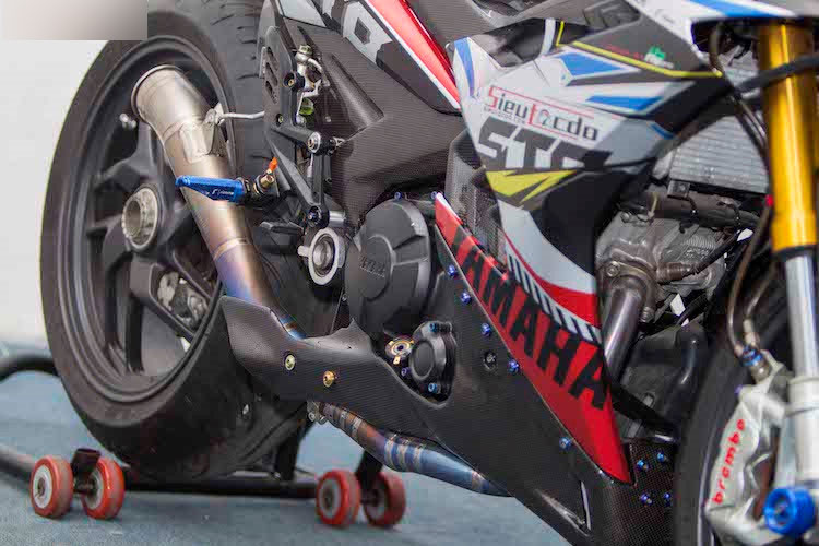 Xế nổ Yamaha Exciter 150 độ môtô phân khối lớn tại VN